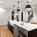 Using recycled glass and bamboo flooring